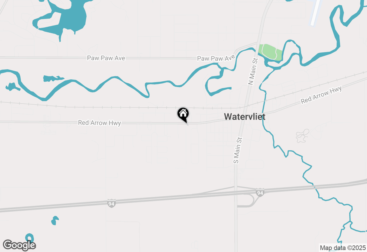 Map of 7780 Red Arrow Highway, Watervliet, MI 49098