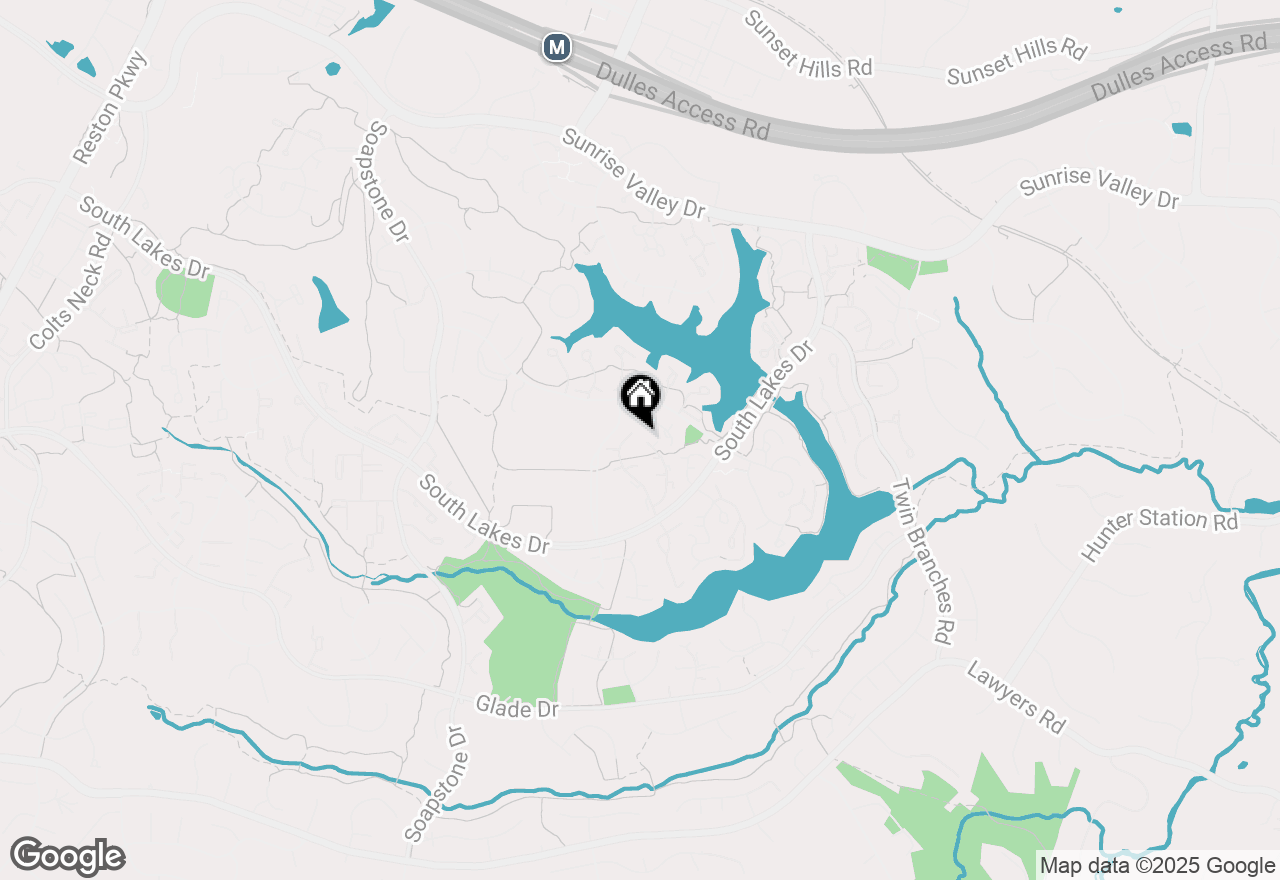 Map of 11186 Silentwood Lane, Reston, VA 20191