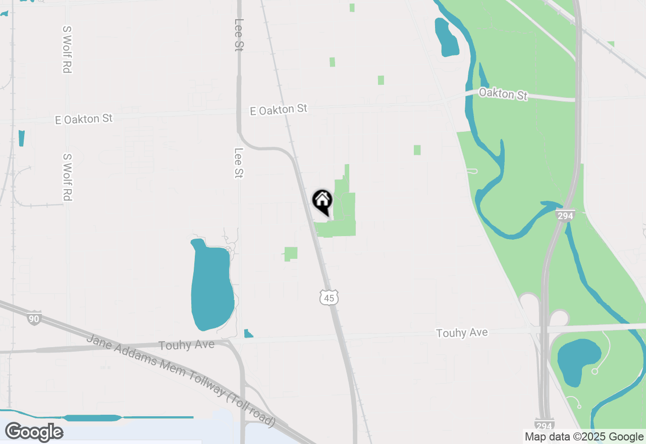 Map of 1480 Howard Avenue, Elk Grove Village, IL 60007