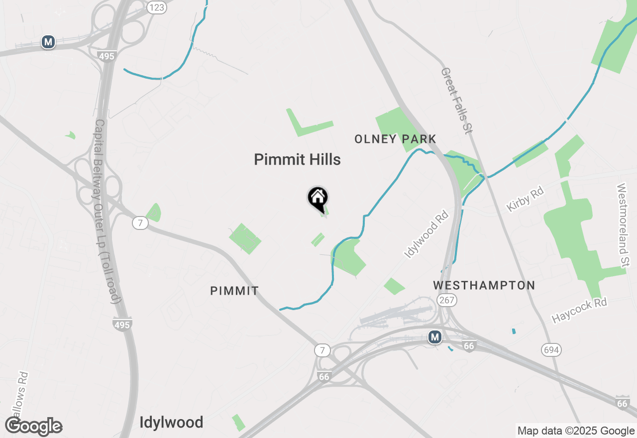 Map of 2020 Griffith Road, Falls Church, VA 22043