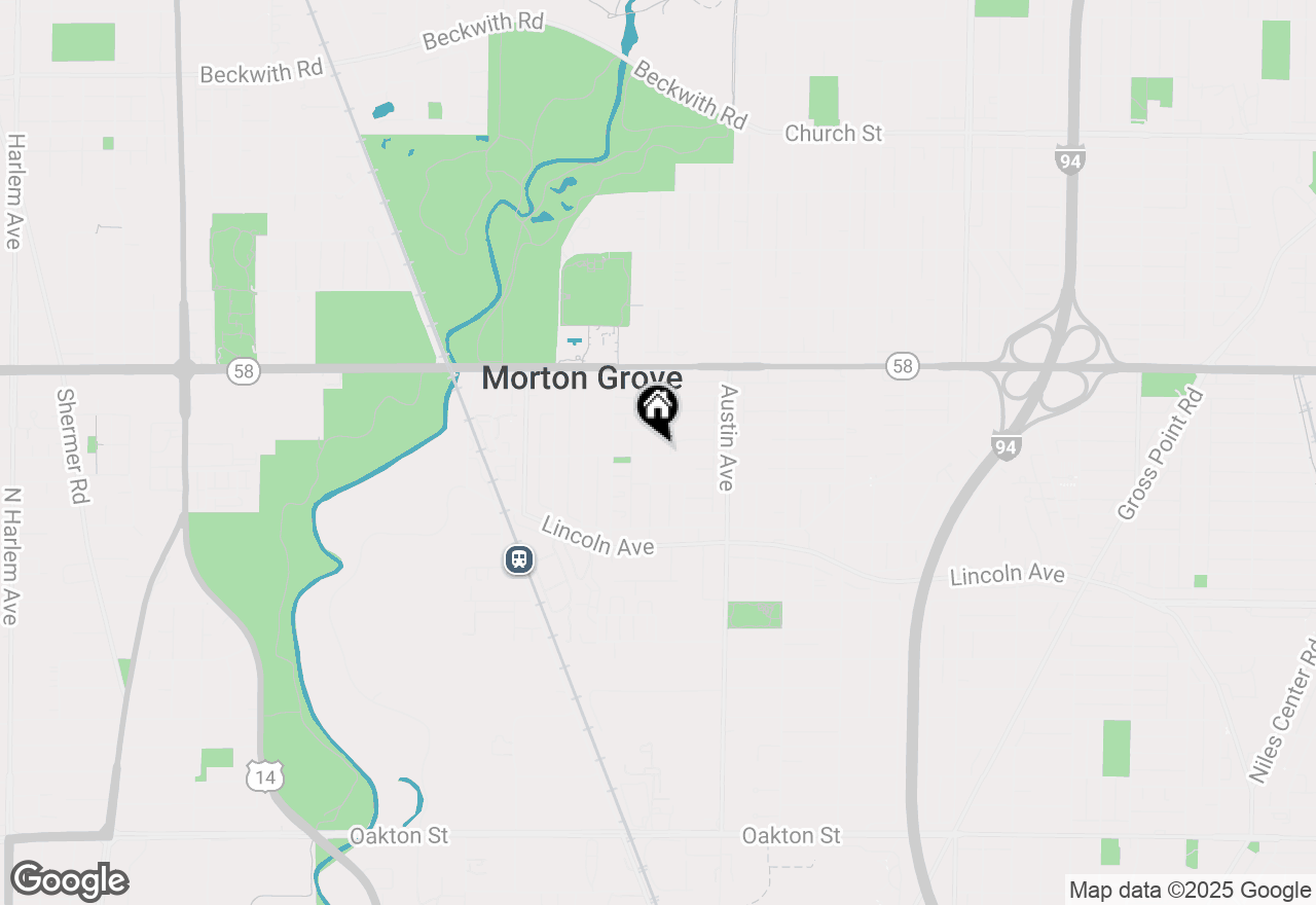 Map of 8627 School Street, Morton Grove, IL 60053