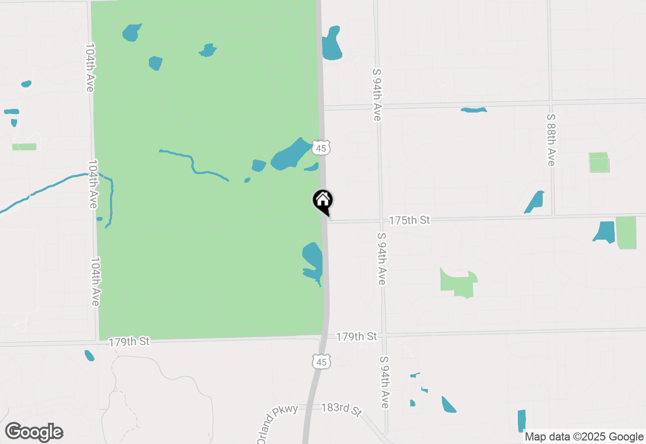 Map of 17500 Lagrange Road, Tinley Park, IL 60487