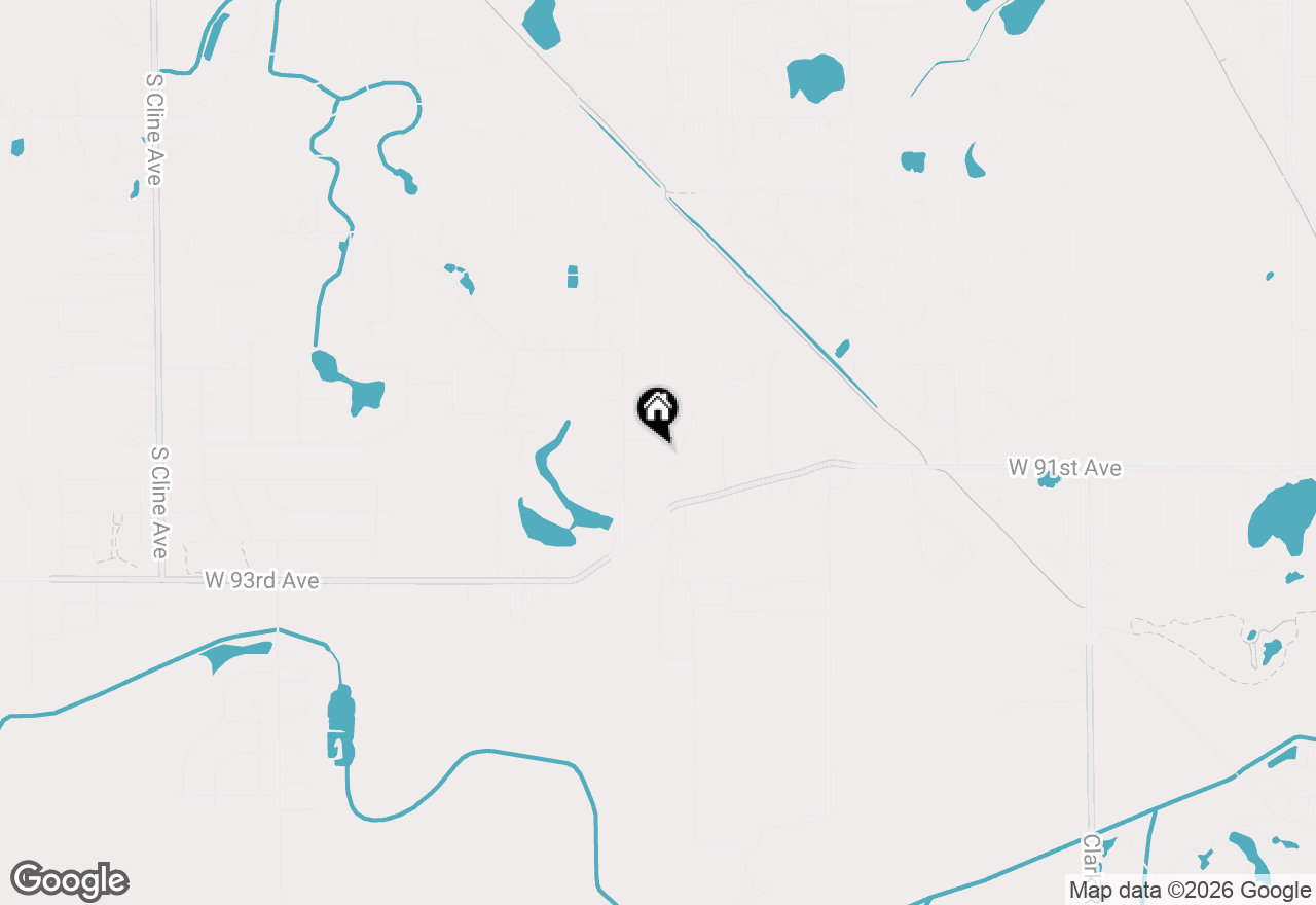 Map of 9082 Dallas Place, Crown Point, IN 46307