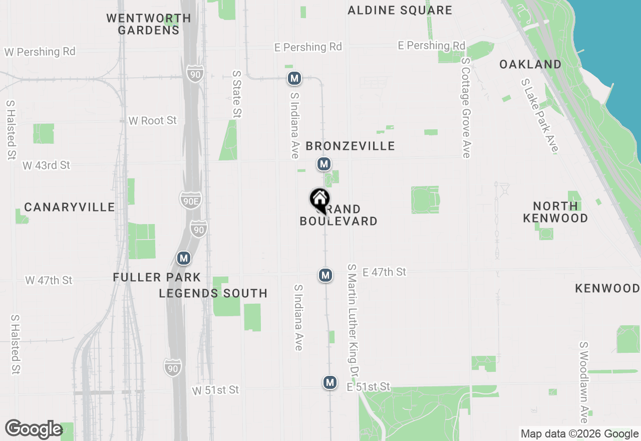Map of 4507 S Prairie Avenue, Chicago, IL 60653