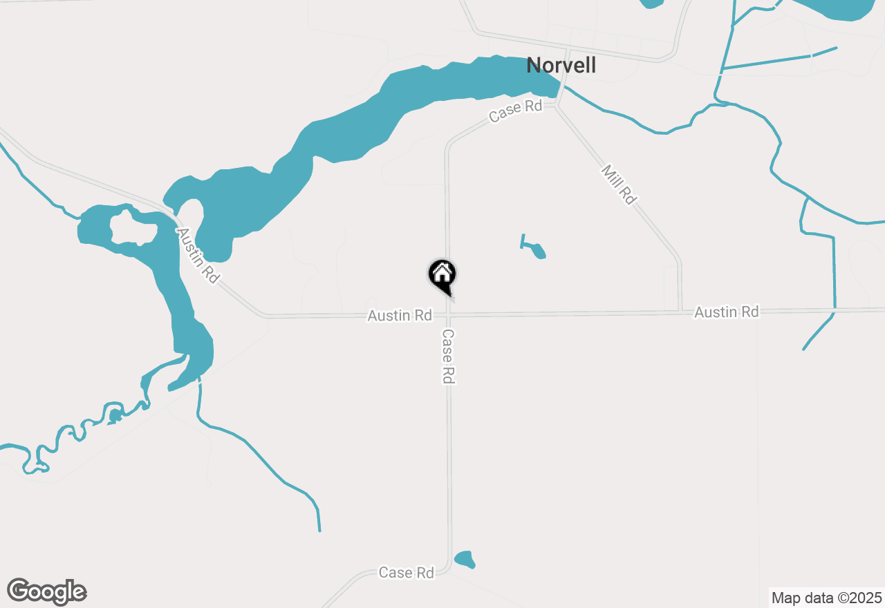 Map of 11946 Austin Road, Brooklyn, MI 49230