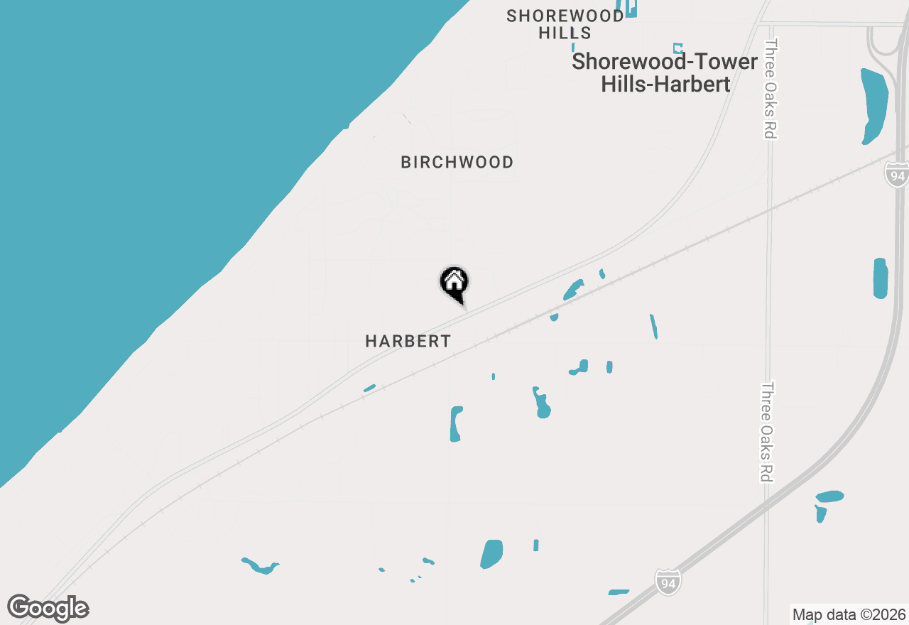 Map of 13647 Prairie Road, Harbert, MI 49115