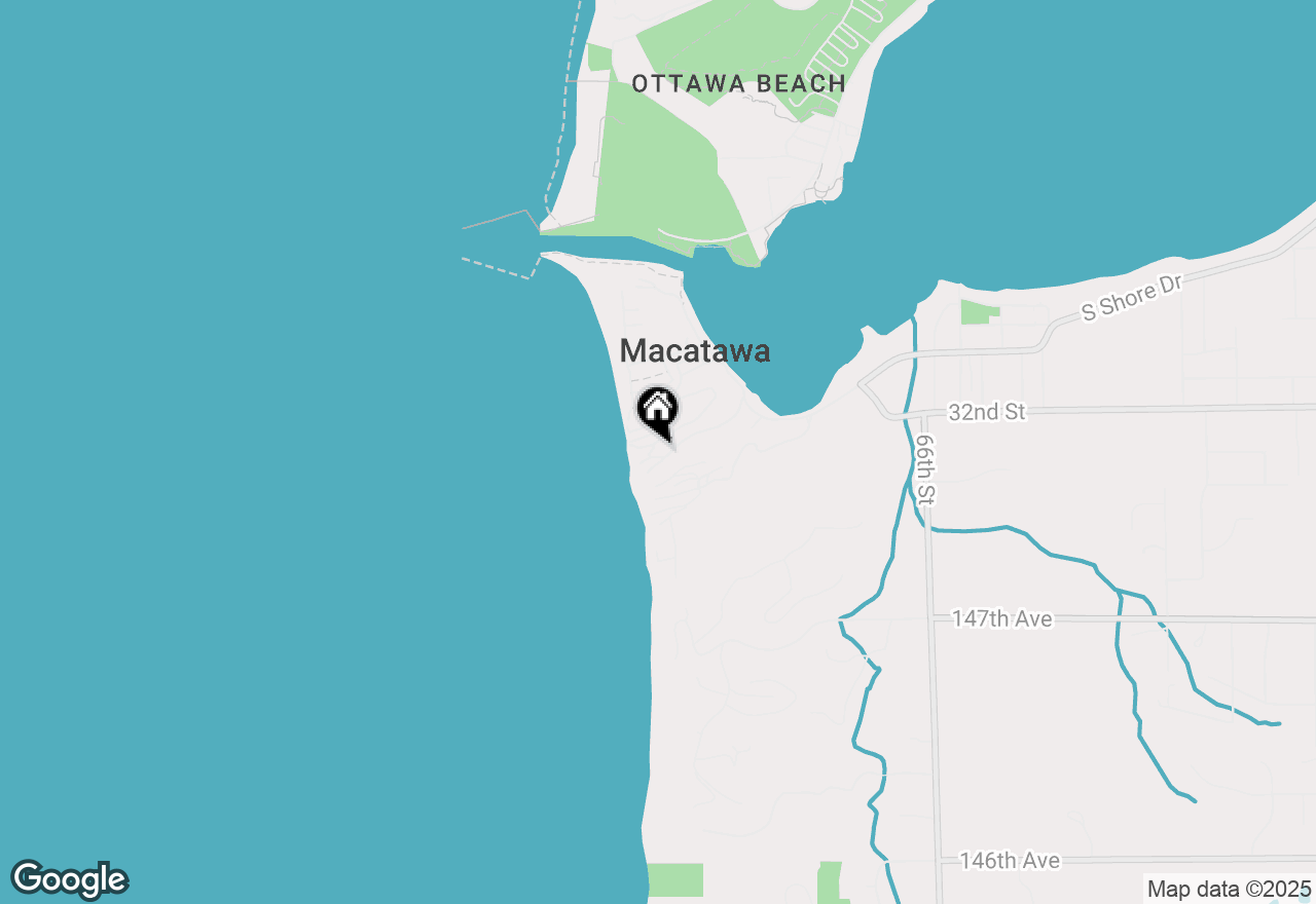 Map of 2425 Griswold Avenue, Macatawa, MI 49434