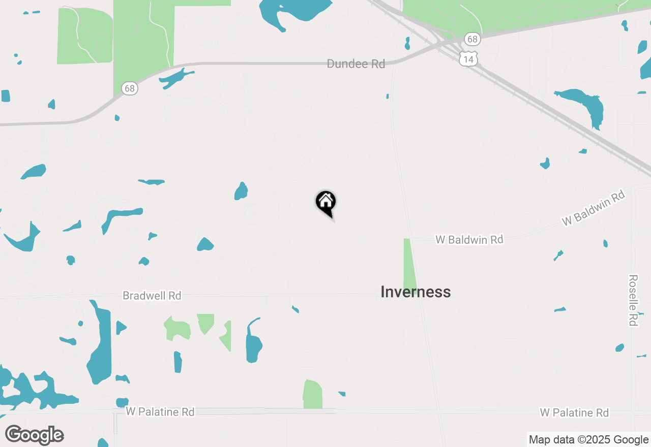 Map of 217 Haman Road, Inverness, IL 60010