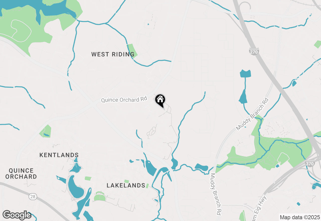 Map of 303 Highland Ridge Avenue, Gaithersburg, MD 20878