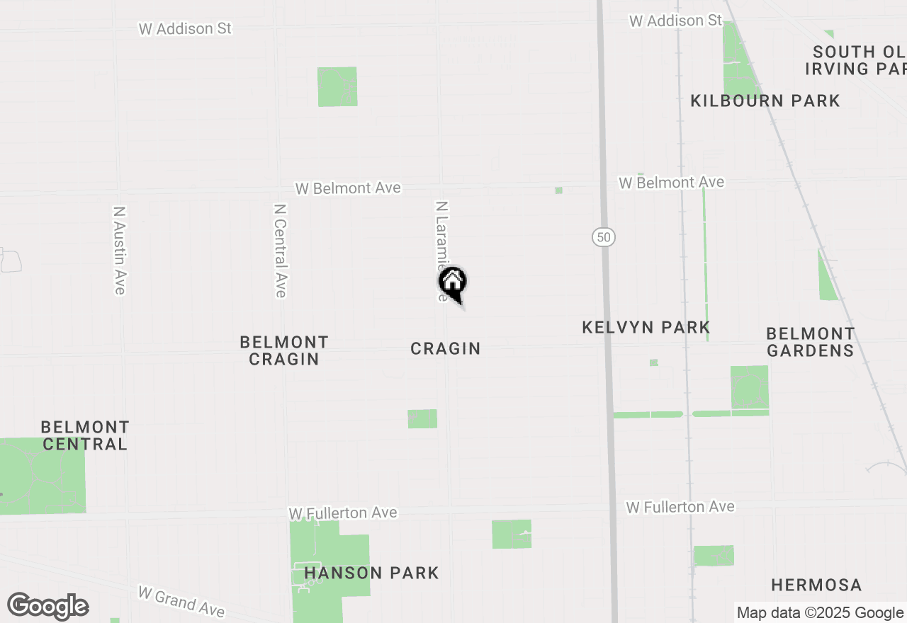 Map of 5149 W George Street, Chicago, IL 60641