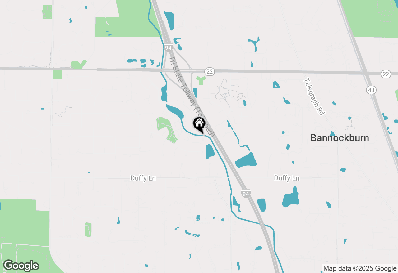 Map of 859 Downing Square #859, Lincolnshire, IL 60069