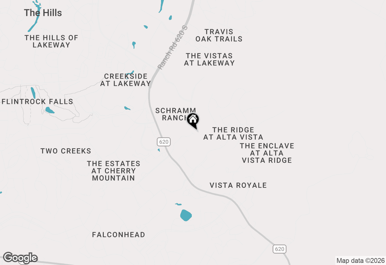 Map of 403 Rose Branch Way, Austin, TX 78738