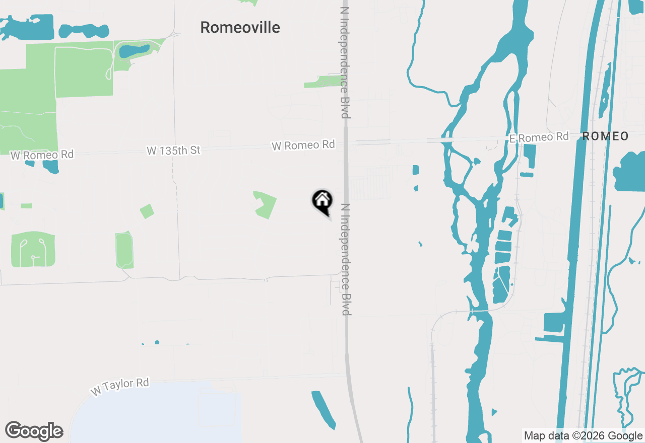 Map of 203 Murphy Drive, Romeoville, IL 60446