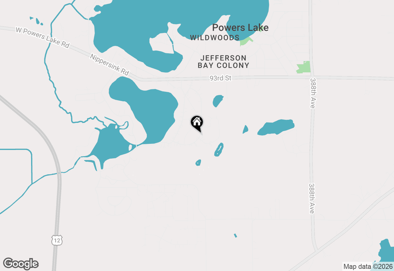 Map of 9608 400th Ave, Genoa City, WI 53128