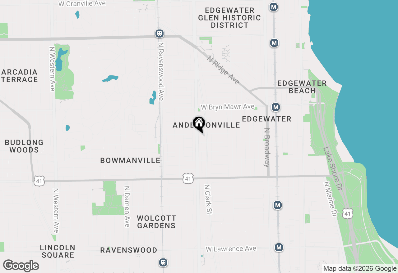 Map of 5421 N Ashland Avenue, Chicago, IL 60640