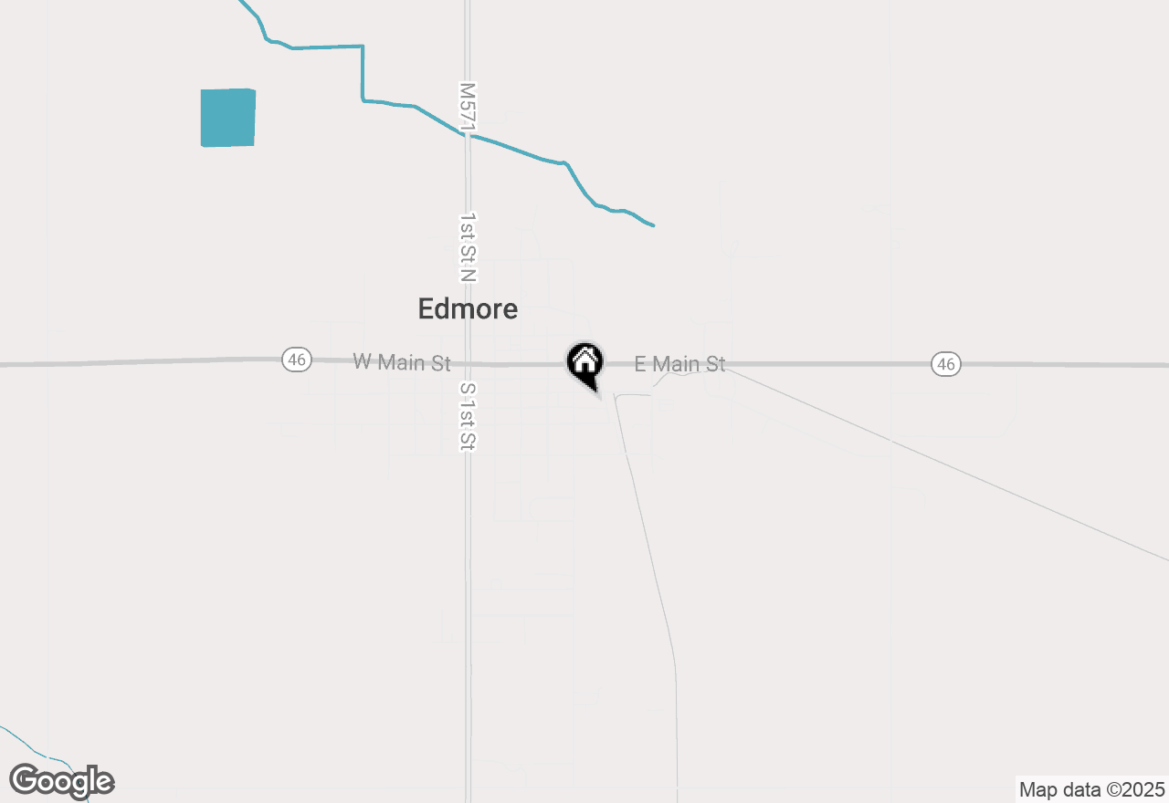 Map of 510 E Gilson Street, Edmore, MI 48829