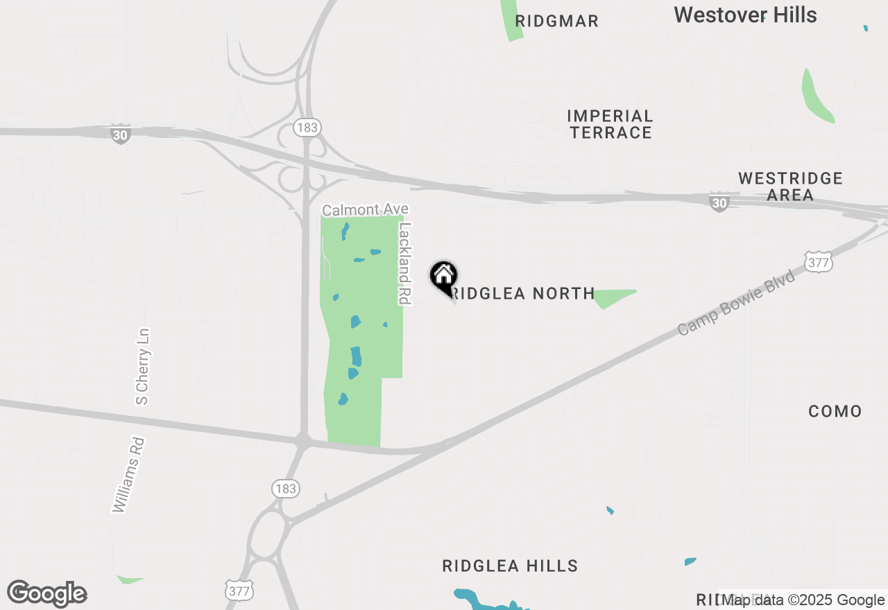 Map of 3108 Olive Place, Fort Worth, TX 76116