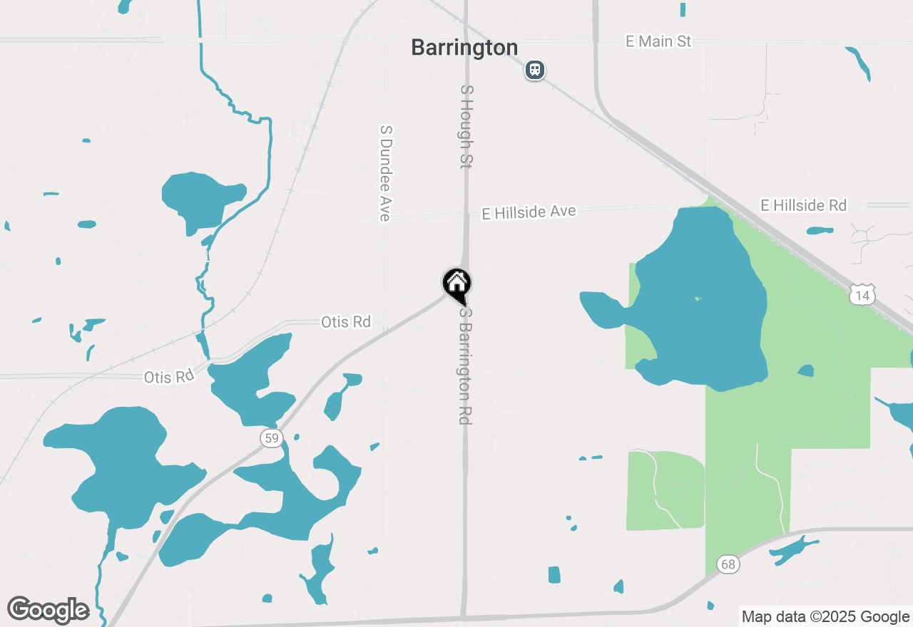 Map of 904 S Hough Street, Barrington, IL 60010