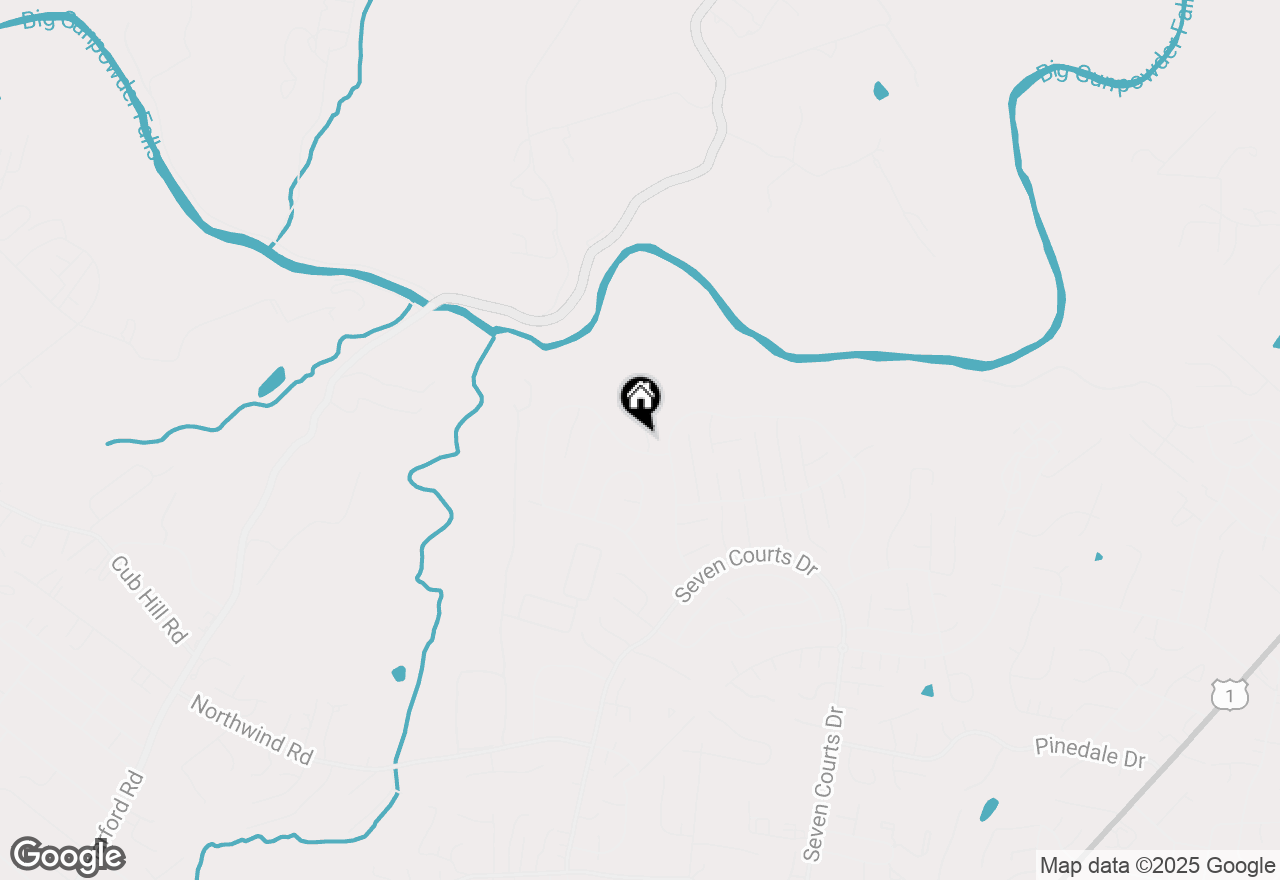 Map of 8 Powderock Place, Baltimore, MD 21236