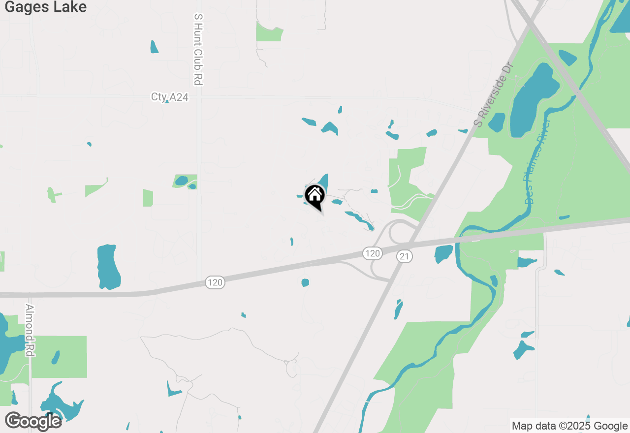 Map of 936 Chase Court, Gurnee, IL 60031