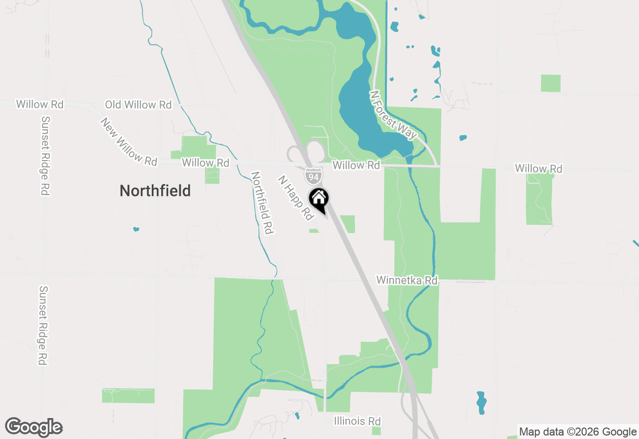 Map of 255 Happ Road, Northfield, IL 60093