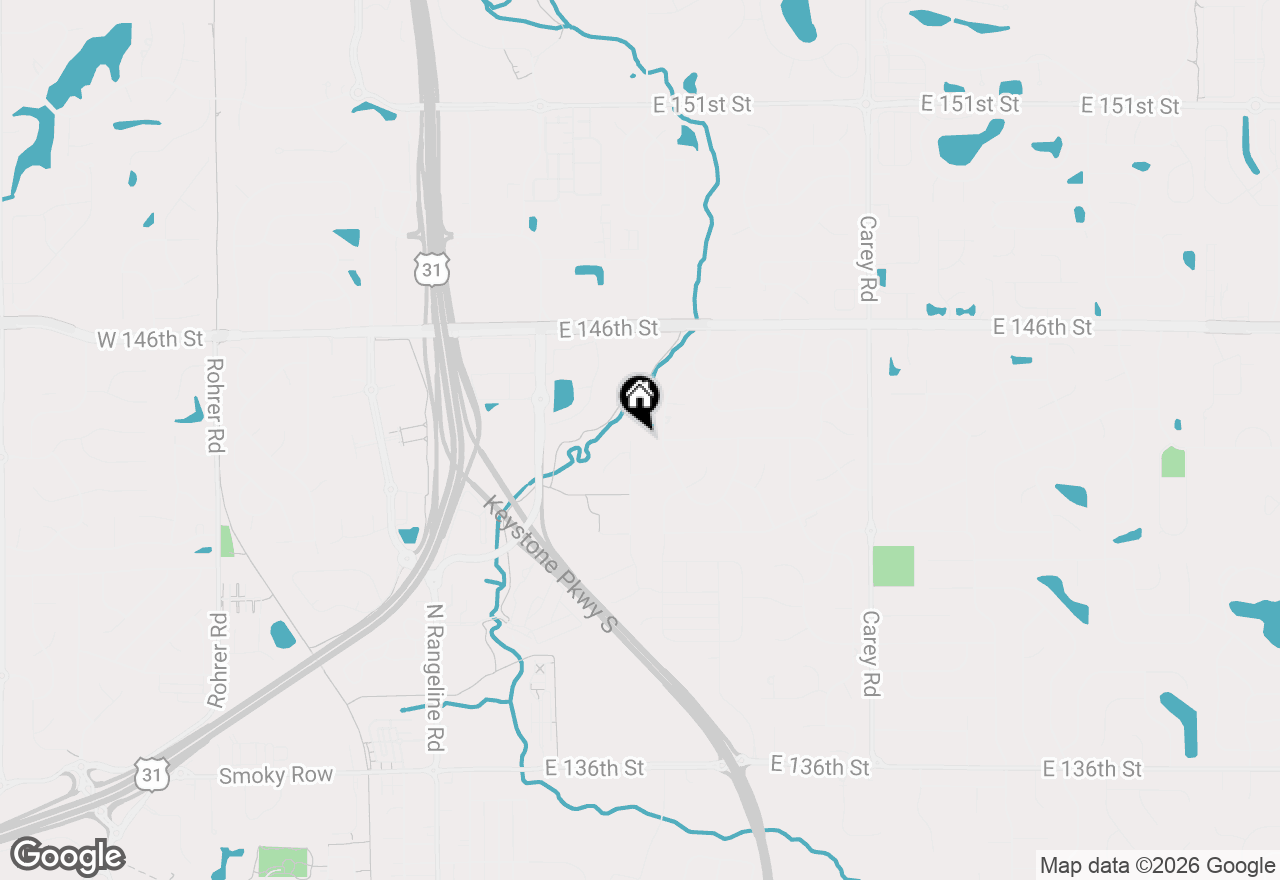 Map of 14381 Laura Vista Drive, Carmel, IN 46033