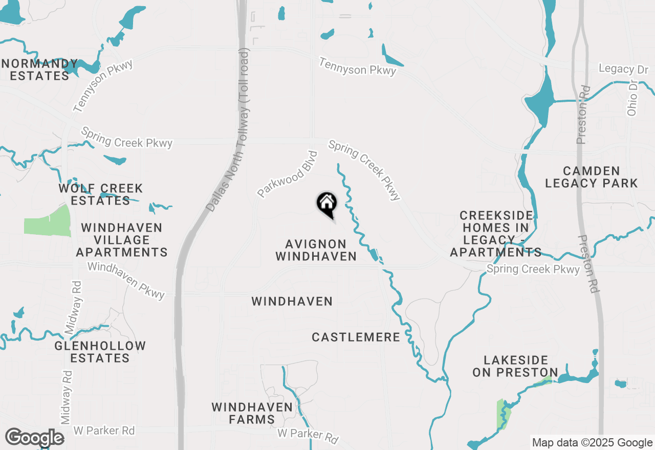 Map of 6209 Monte Cristo Lane, Plano, TX 75024