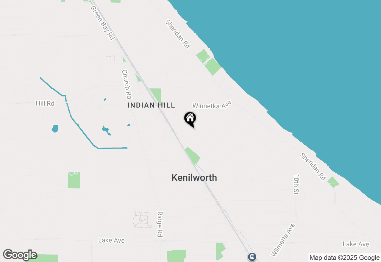 Map of 321 Cumberland Avenue, Kenilworth, IL 60043