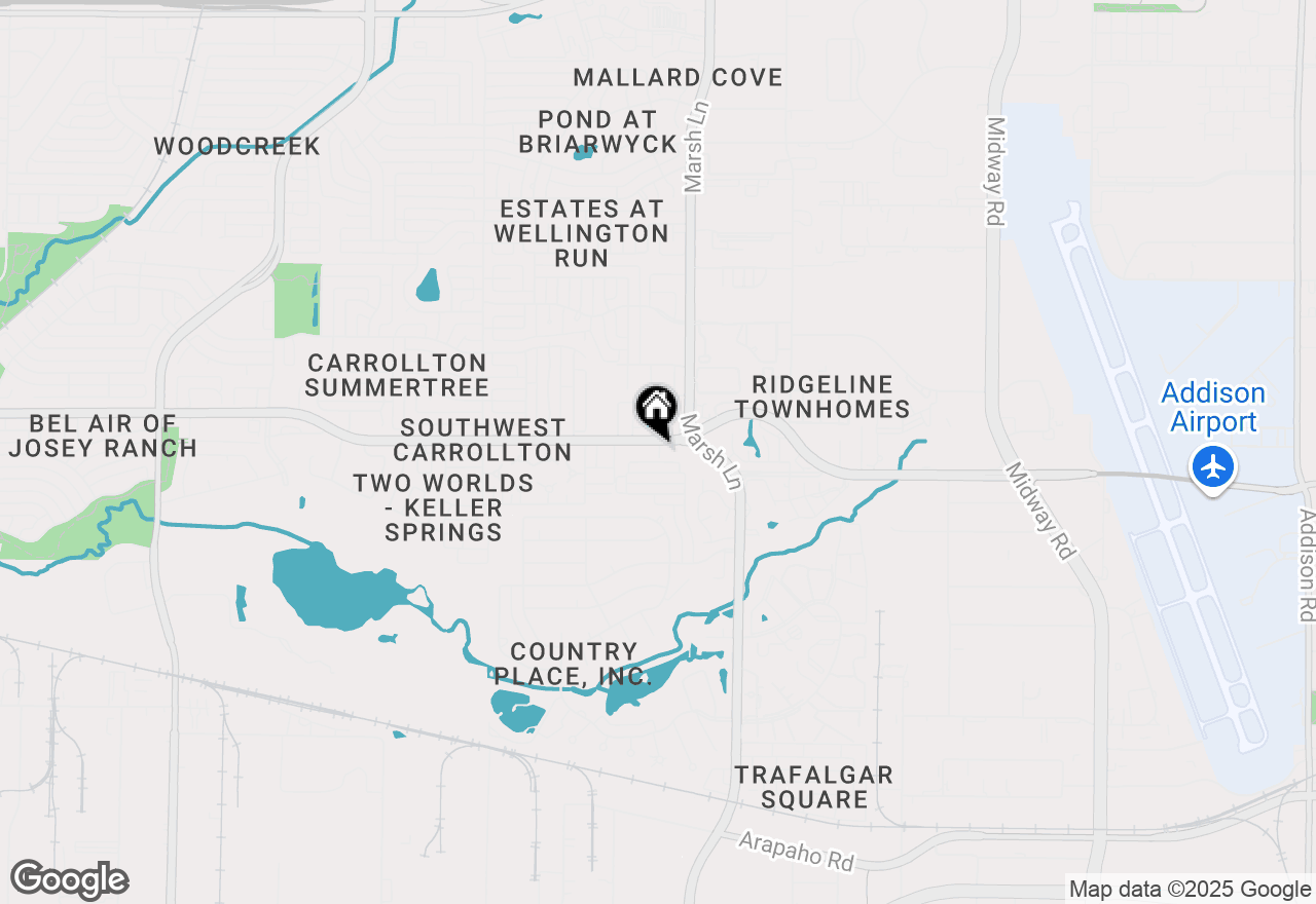 Map of 2840 Keller Springs Road #903, Carrollton, TX 75006