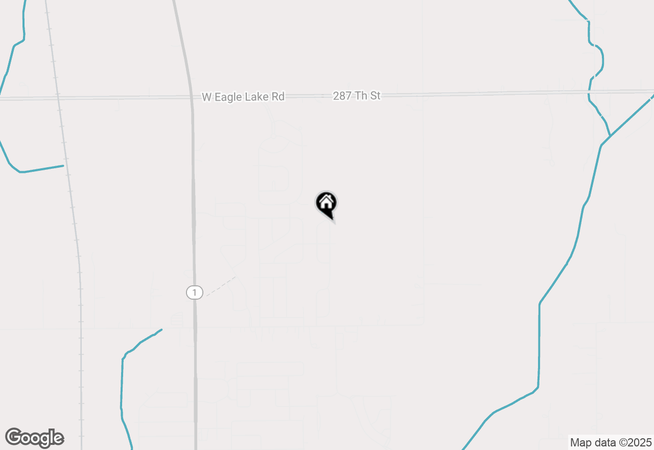 Map of 1661 Rolling Pass, Beecher, IL 60401