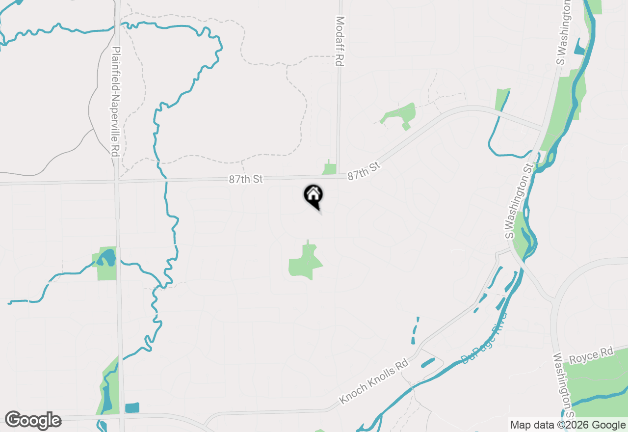 Map of 2305 Hartford Court, Naperville, IL 60565