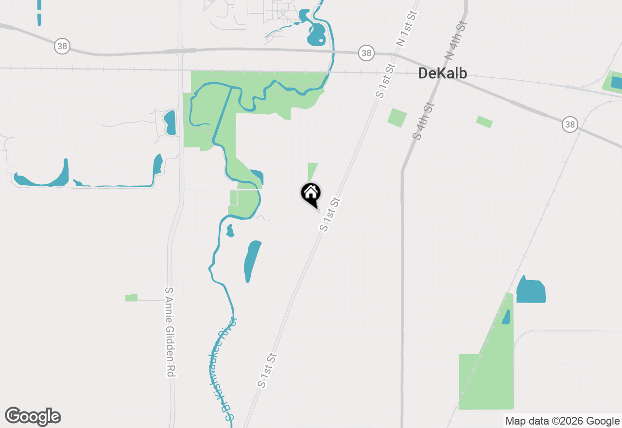 Map of 925 Haish Boulevard, Dekalb, IL 60115