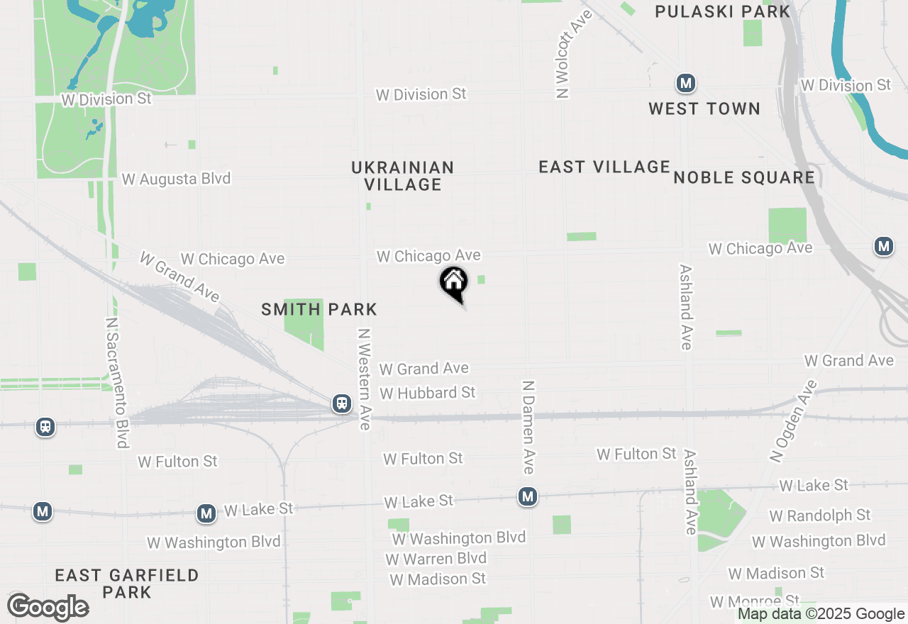 Map of 2148 W Erie Street, Chicago, IL 60612