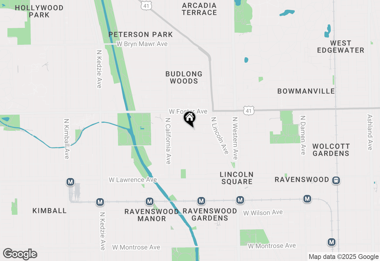 Map of 2645 W Carmen Avenue #202, Chicago, IL 60625