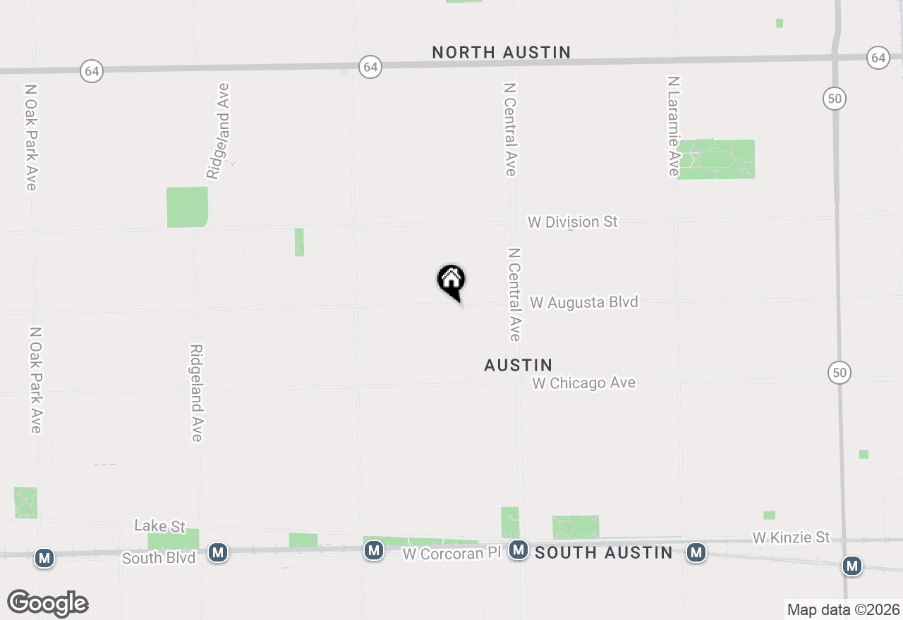 Map of 952 N Massasoit Avenue, Chicago, IL 60651