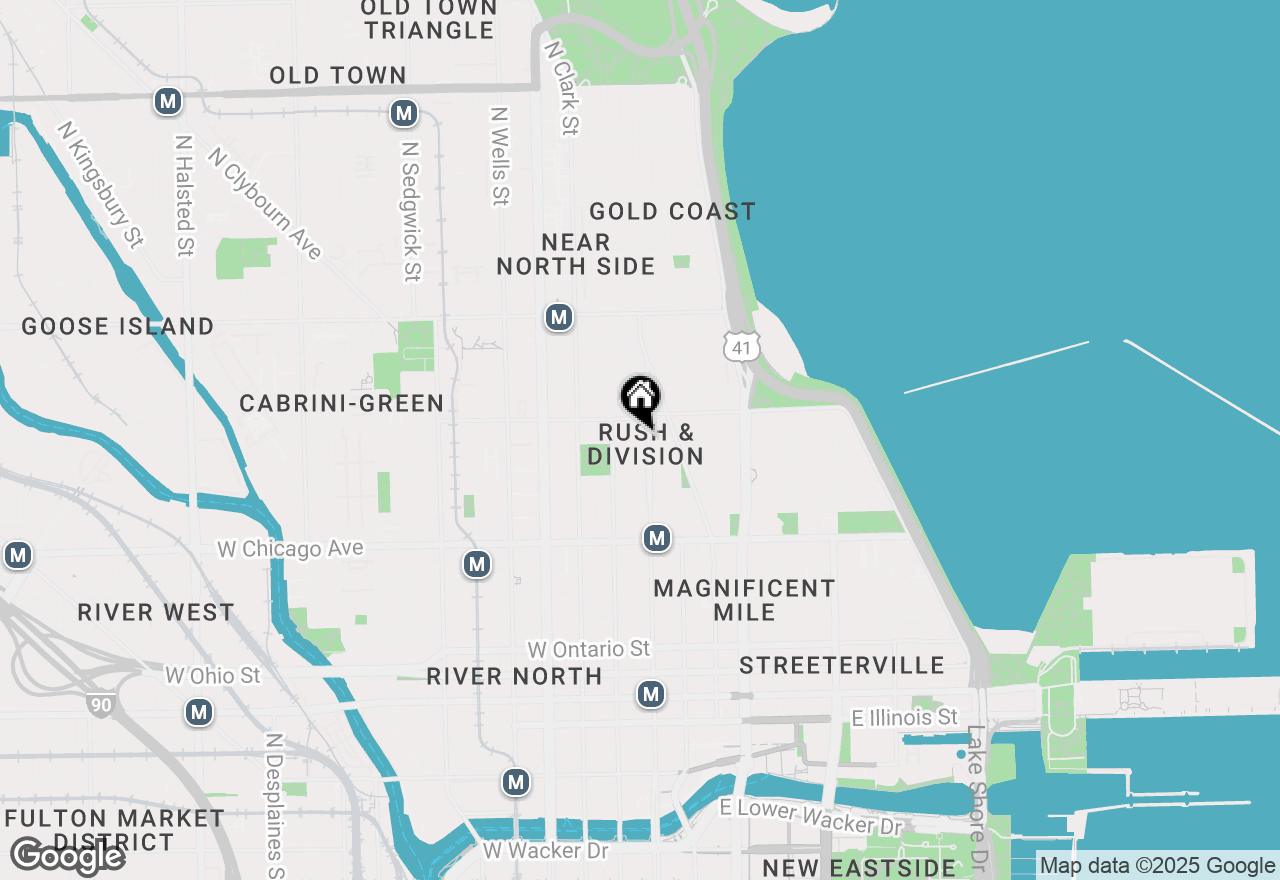 Map of 9 W Walton Street #403, Chicago, IL 60610