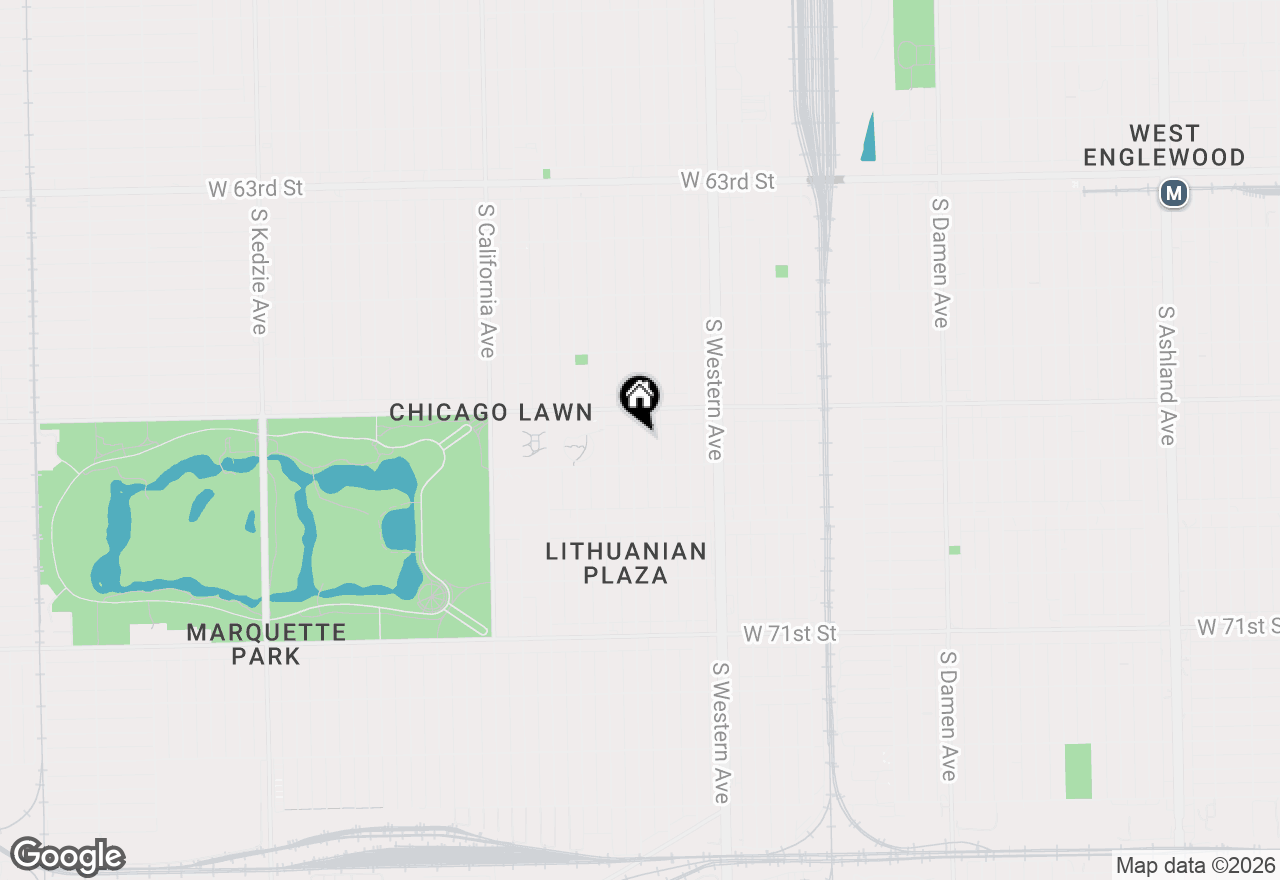 Map of 6733 S Maplewood Avenue, Chicago, IL 60629