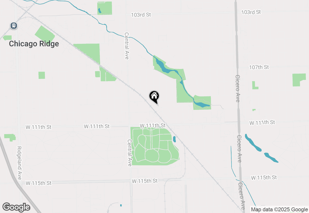 Map of 5330 W 109th Street #365, Oak Lawn, IL 60453