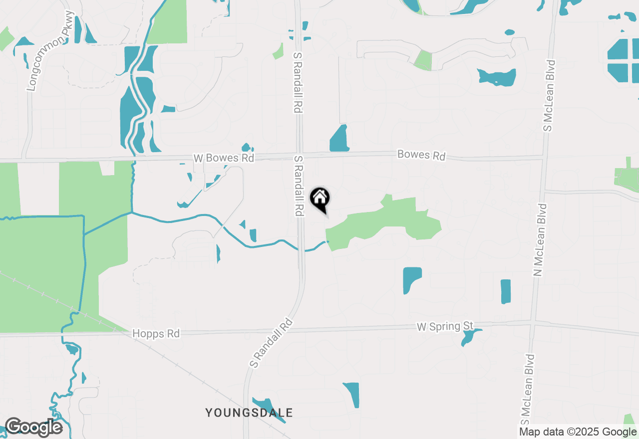 Map of 2352 Cove Court, Elgin, IL 60123