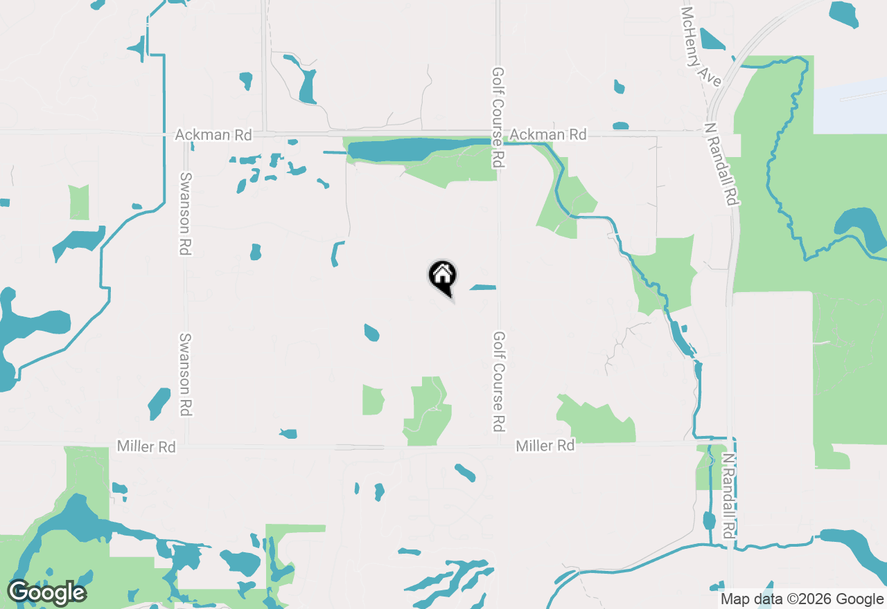 Map of 1622 Durham Court, Crystal Lake, IL 60014