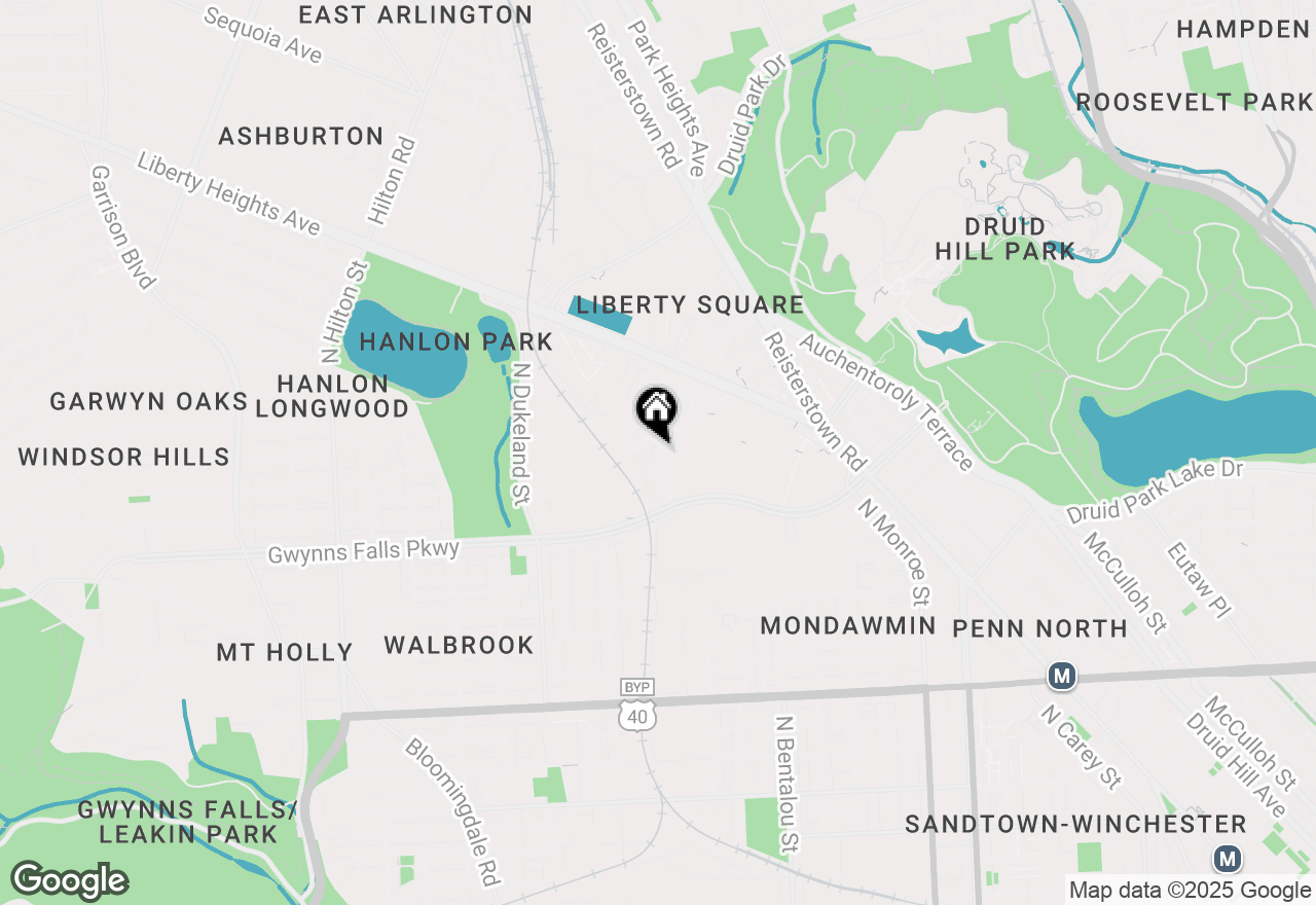 Map of 3050 Tioga Parkway, Baltimore, MD 21215