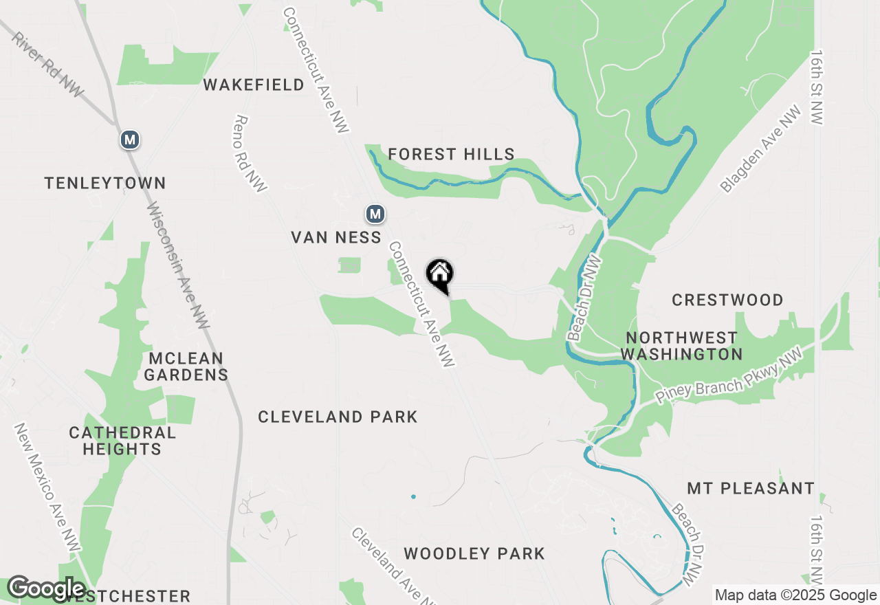 Map of 3883 Connecticut Avenue Nw #303, Washington, DC 20008