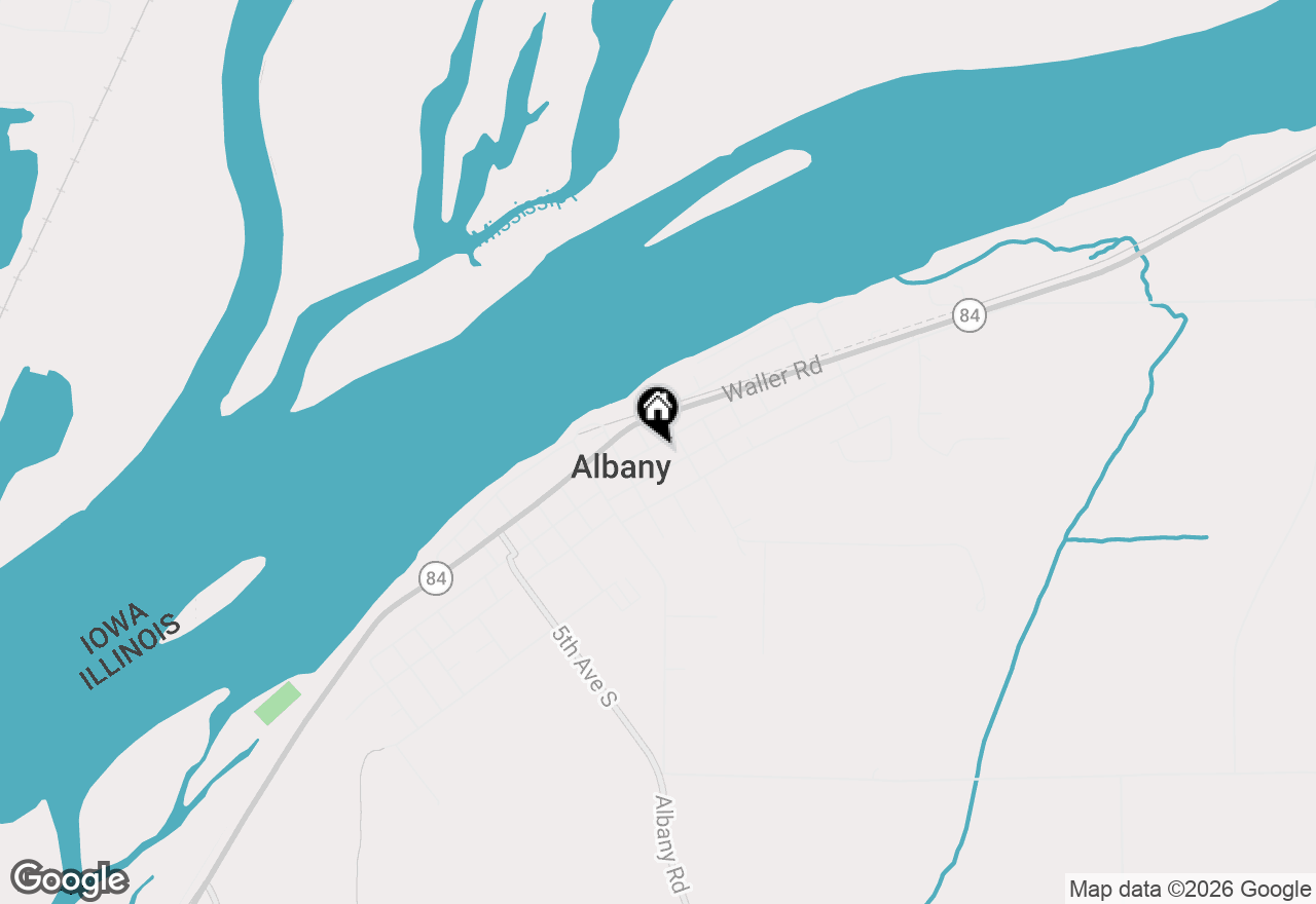 Map of 301 N Church St Street, Albany, IL 61230