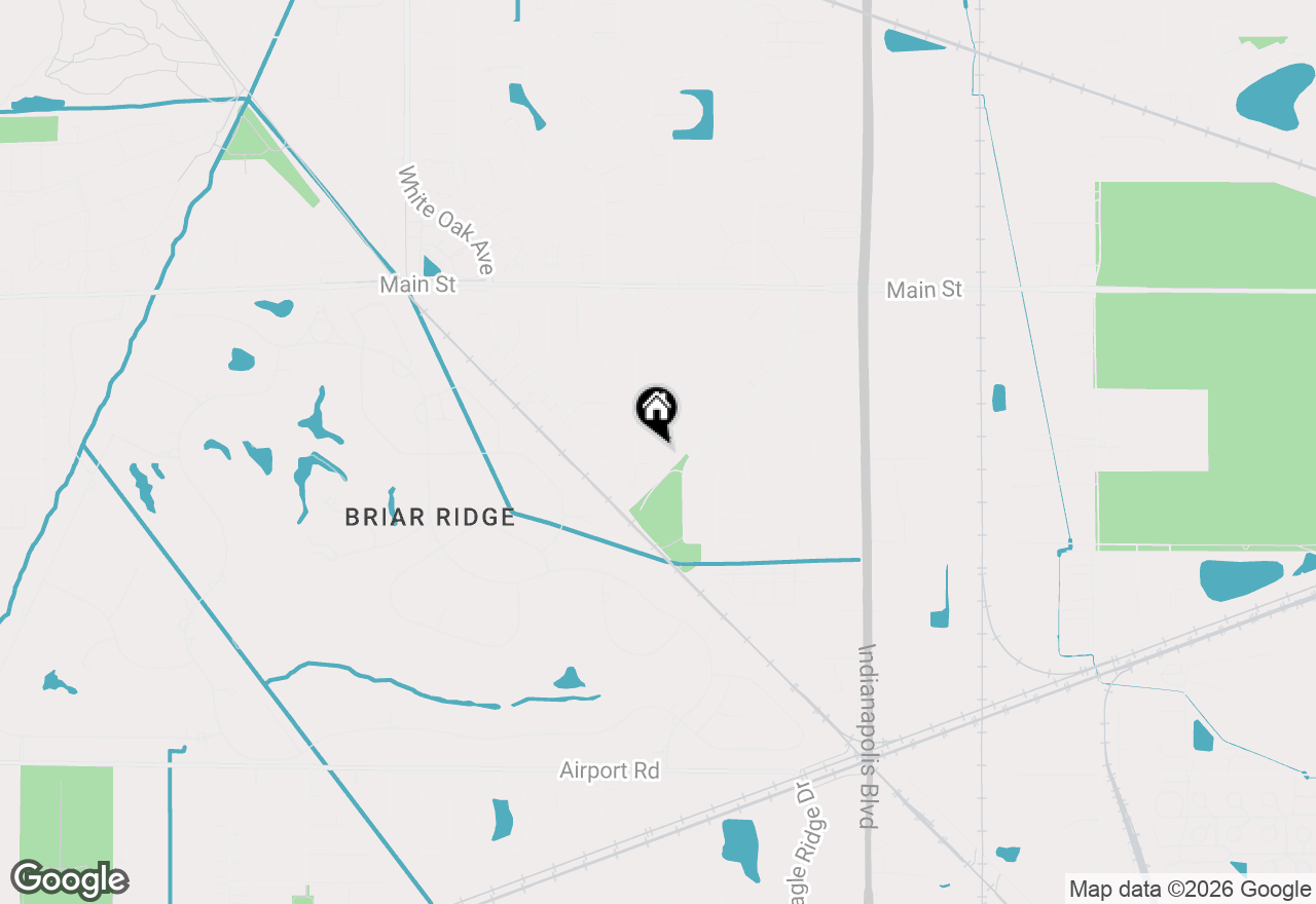 Map of 1124 Lisa Lane, Schererville, IN 46375