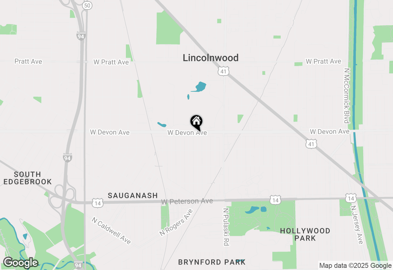 Map of 6360 N Kedvale Avenue, Chicago, IL 60646