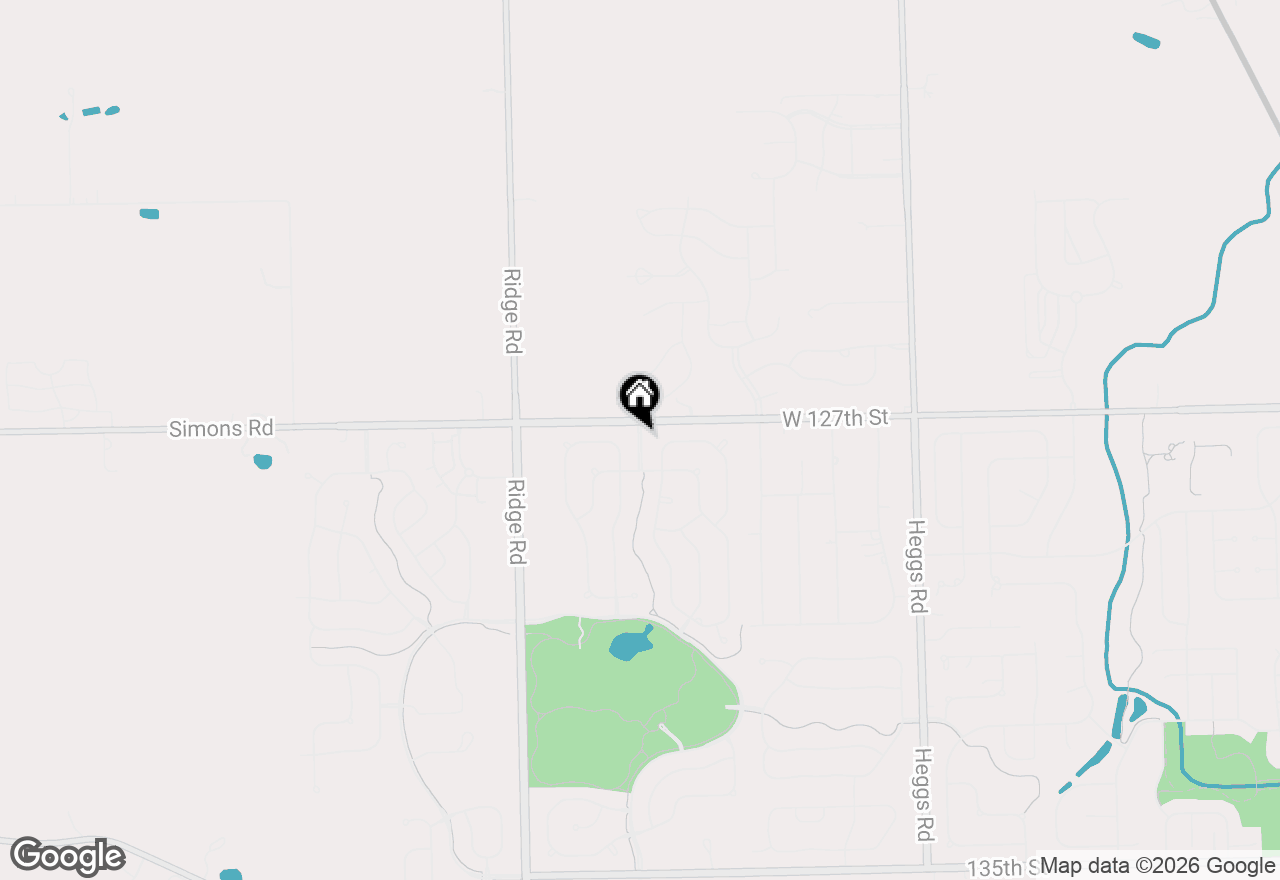 Map of 12601 S Poplar Crossing, Plainfield, IL 60585