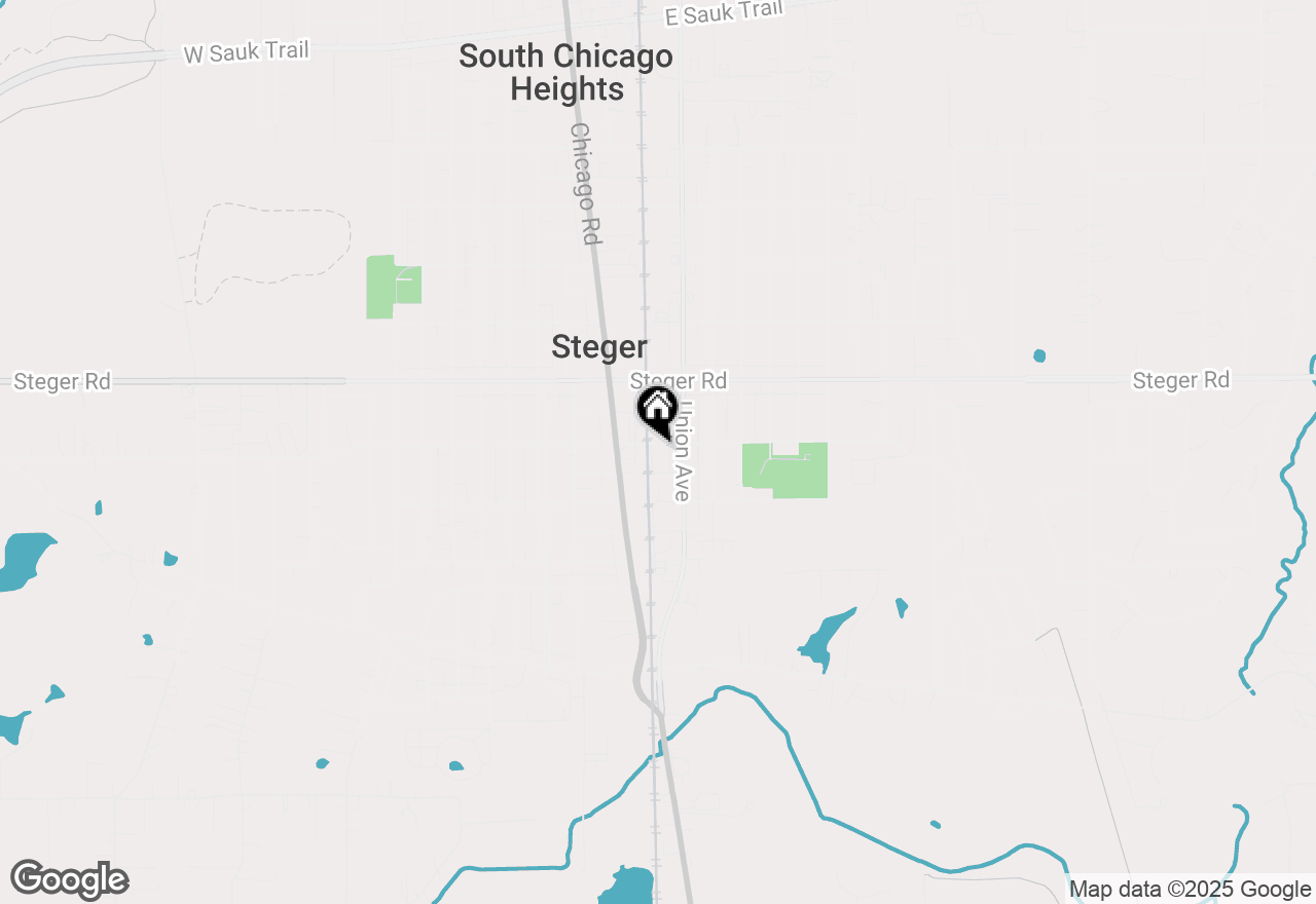 Map of 26 E 35th Street, Steger, IL 60475