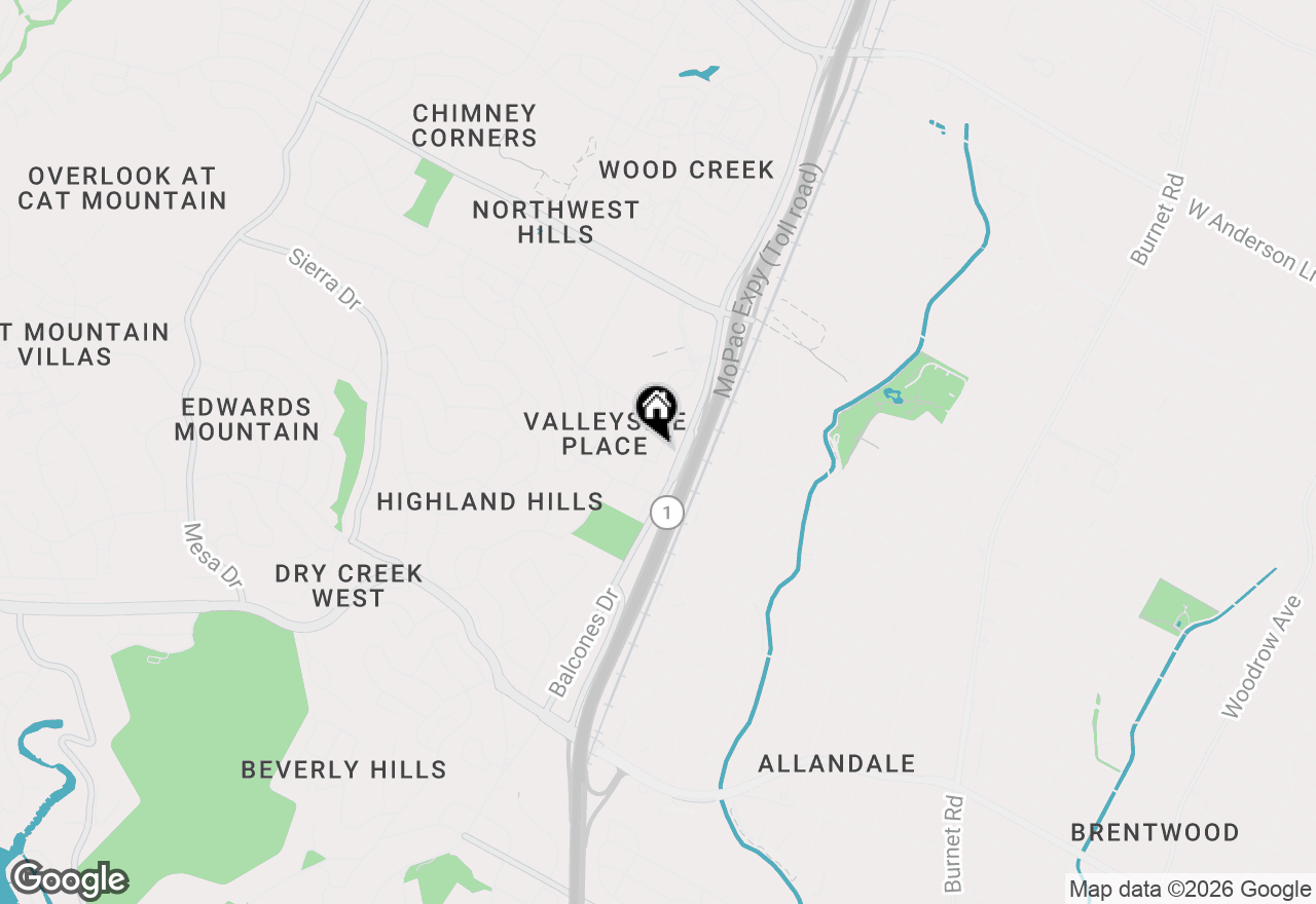 Map of 6533 E Hill Dr #24, Austin, TX 78731