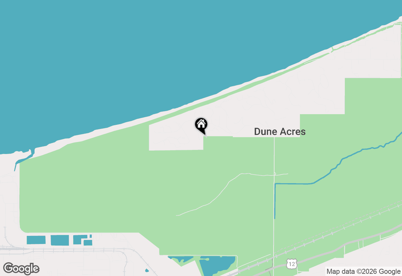 Map of 5 Cypress Lane, Dune Acres, IN 46304
