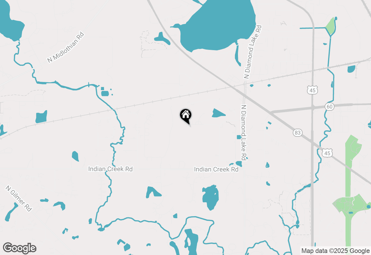 Map of 19441 W Tahoe Drive, Mundelein, IL 60060